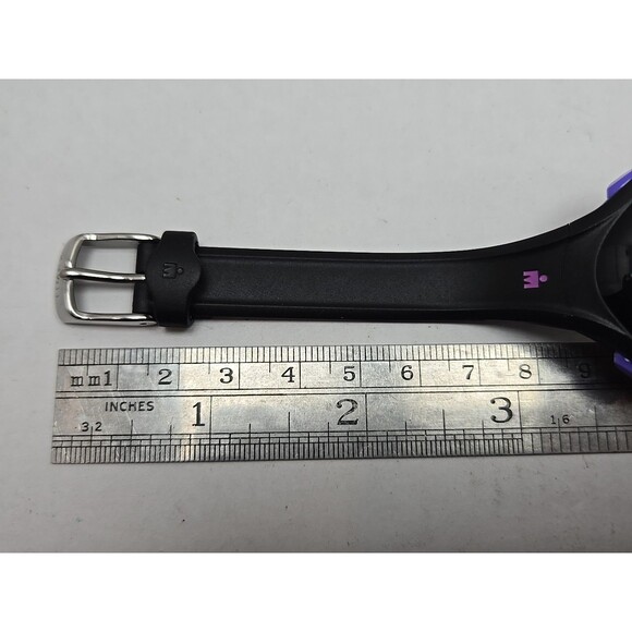 Timex Ironman Womens 36mm 30 Lap Indiglo Digital Purple Black WR 50M New Battery - Picture 9 of 11